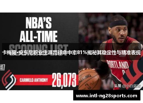 卡梅隆·安东尼职业生涯罚球命中率81%揭秘其稳定性与精准表现