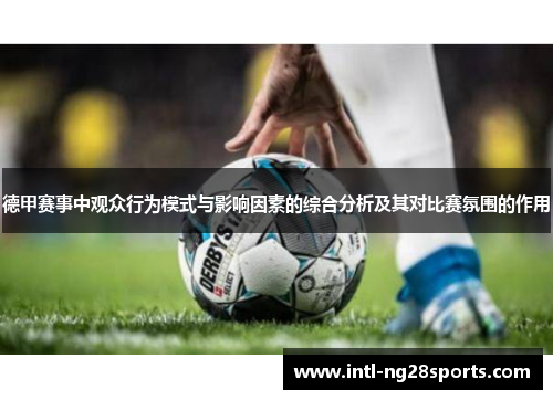 德甲赛事中观众行为模式与影响因素的综合分析及其对比赛氛围的作用